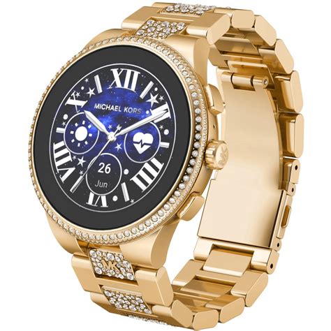 resale michael kors sofie smartwatch gold|Michael Kors smartwatch reviews.